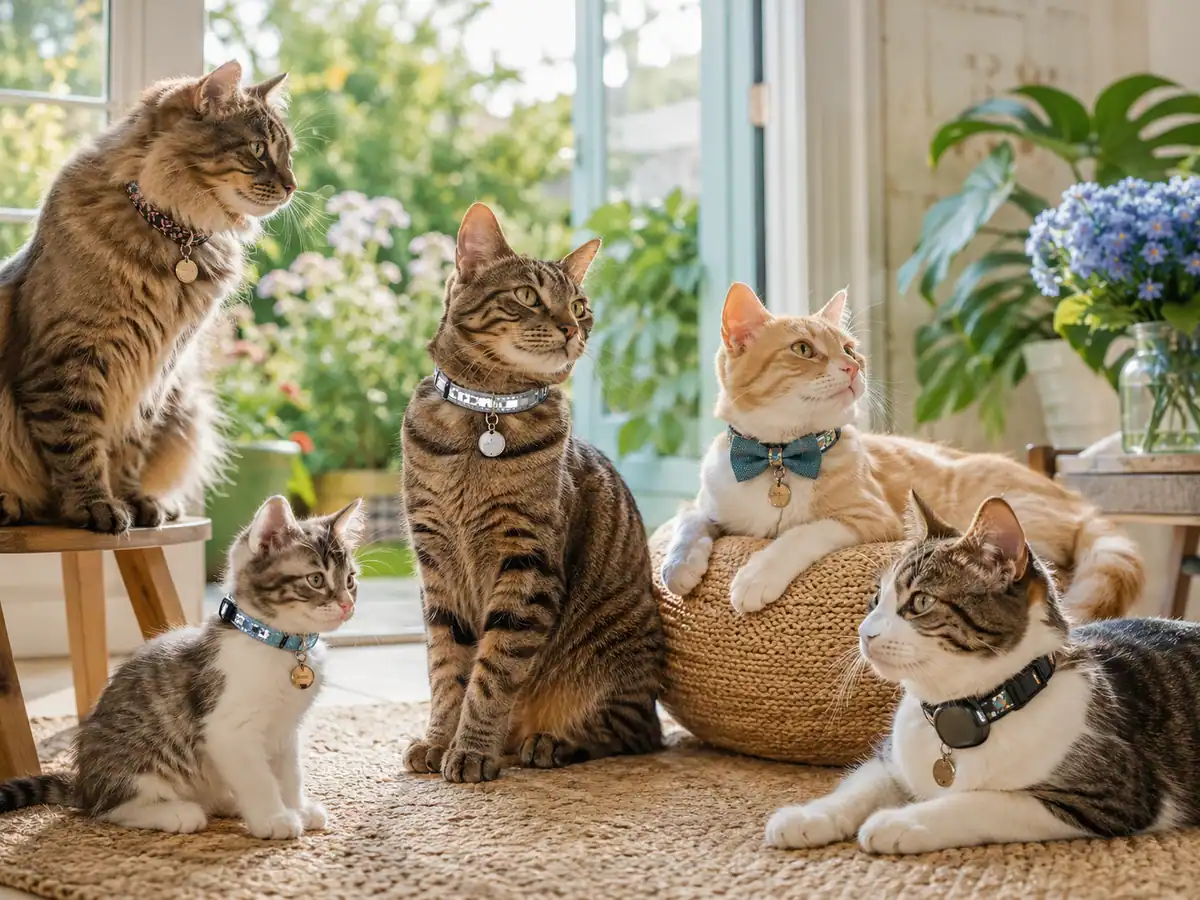 Personalized cat collar