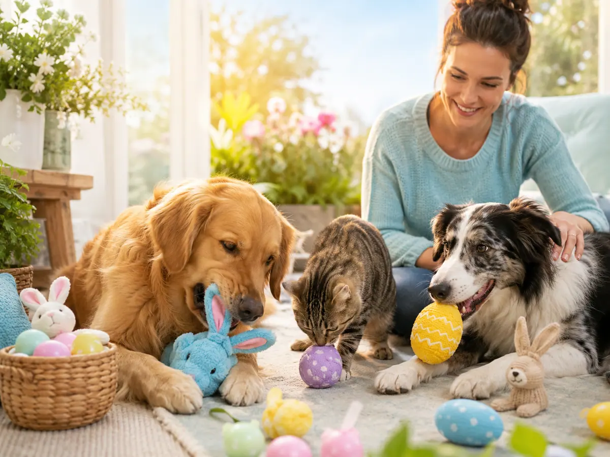 Holiday Safety Tips for Pet Easter Toys