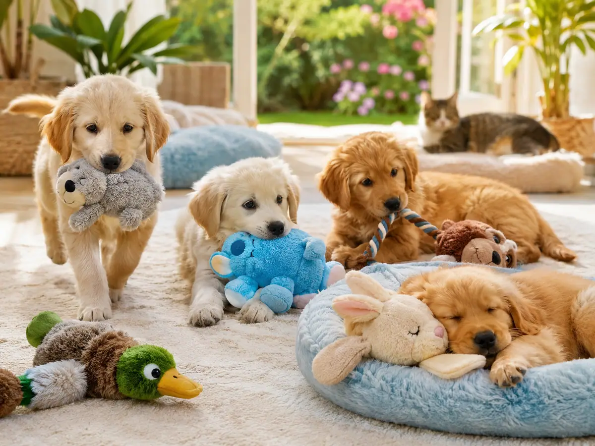 Different Types of Plush Toys For Puppies and When to Use Each