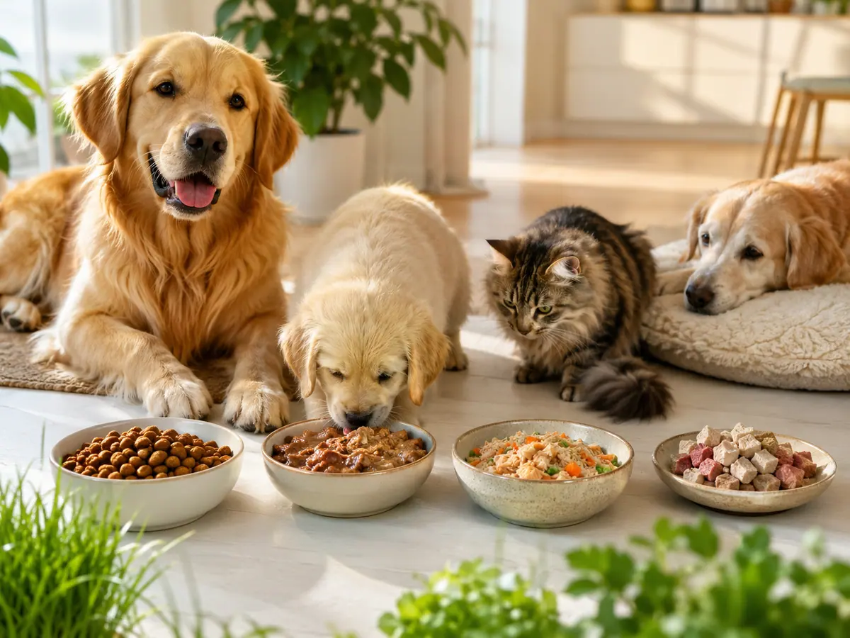 Different Types of Premium Pet Food and When to Use Each