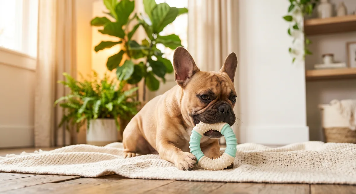 Puppy Teething Toys for Flat-Faced Breeds