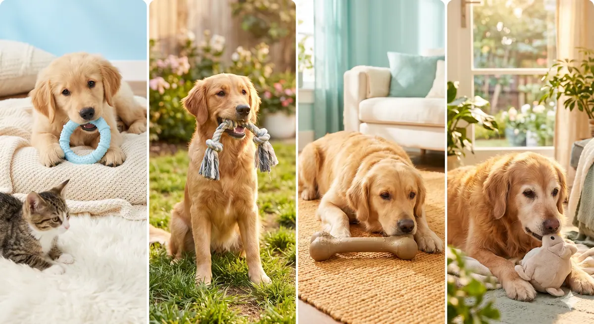 Puppy Teething Toys Across Your Dog's Lifetime