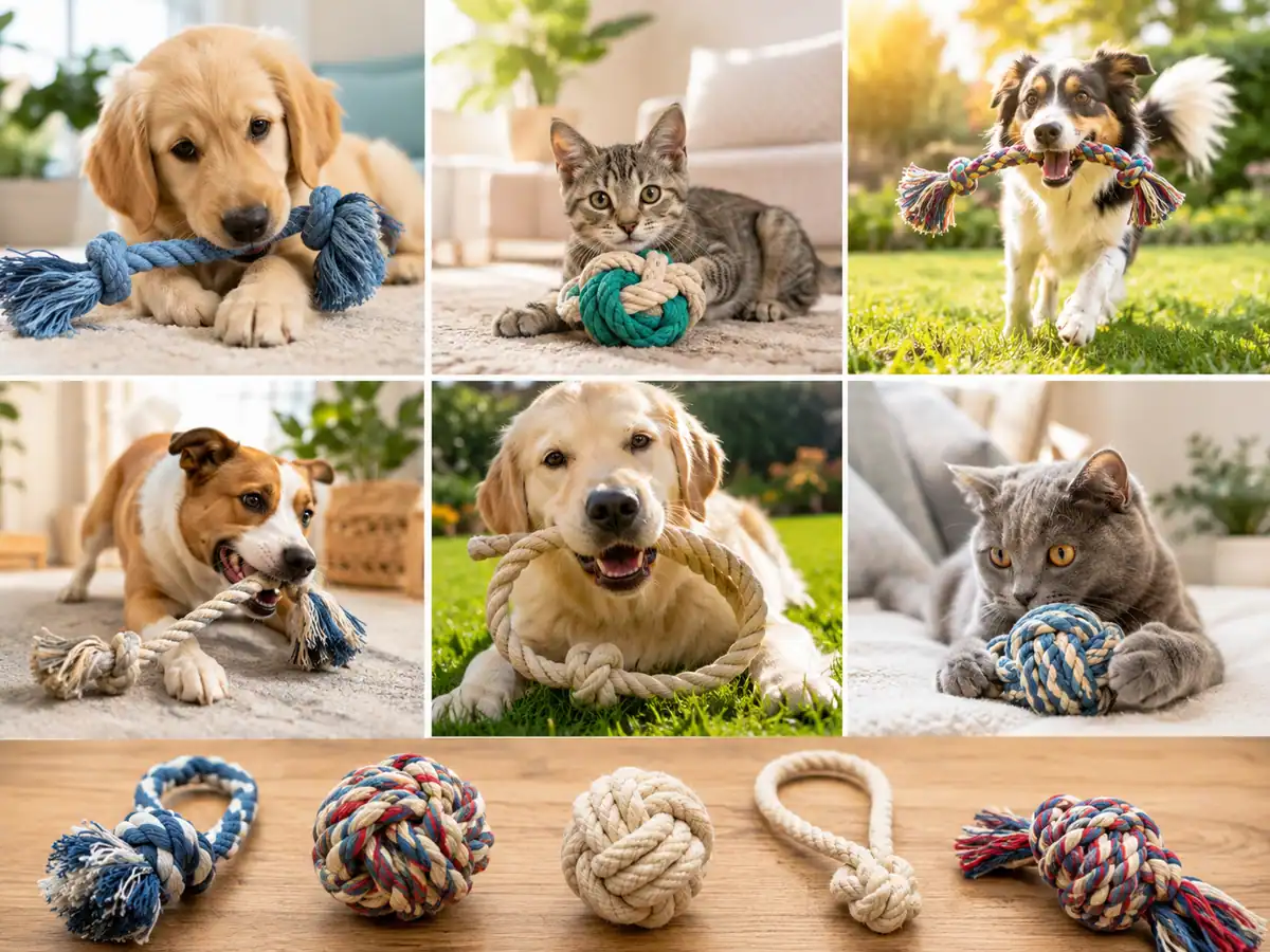 Different Types of Rope Toys For Dogs and When to Use Each