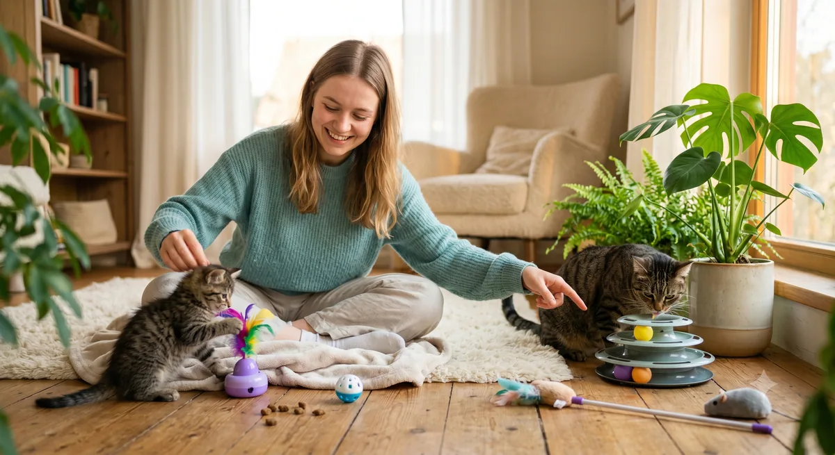Choosing Self Playing Cat Toys for Kittens vs Adult Cats