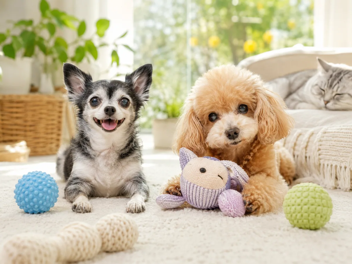 Senior Dog Toys for Small and Toy Breeds