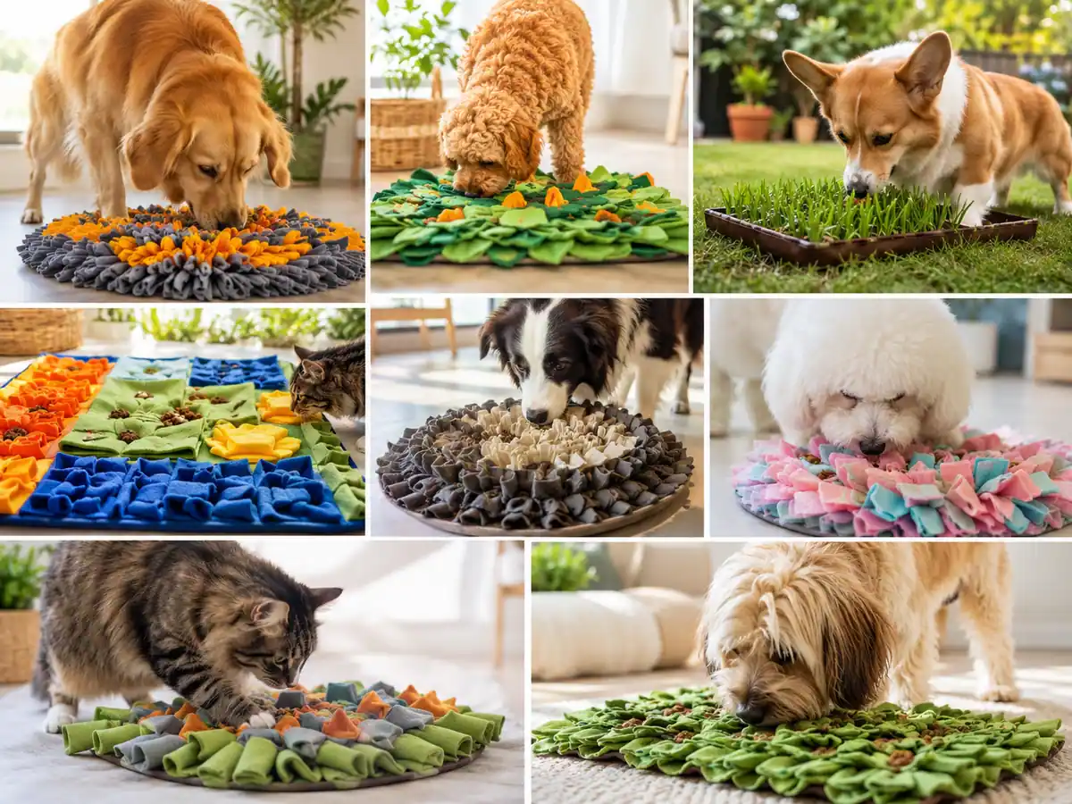 Different Types of Snuffle Mat For Dogs and When to Use Each