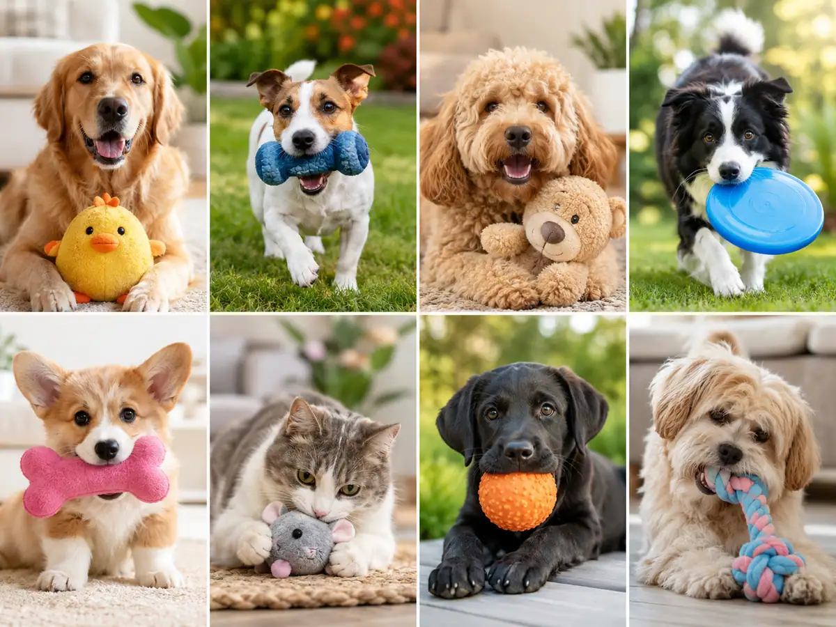 Different Types of Squeaky Toys For Dogs and When to Use Each