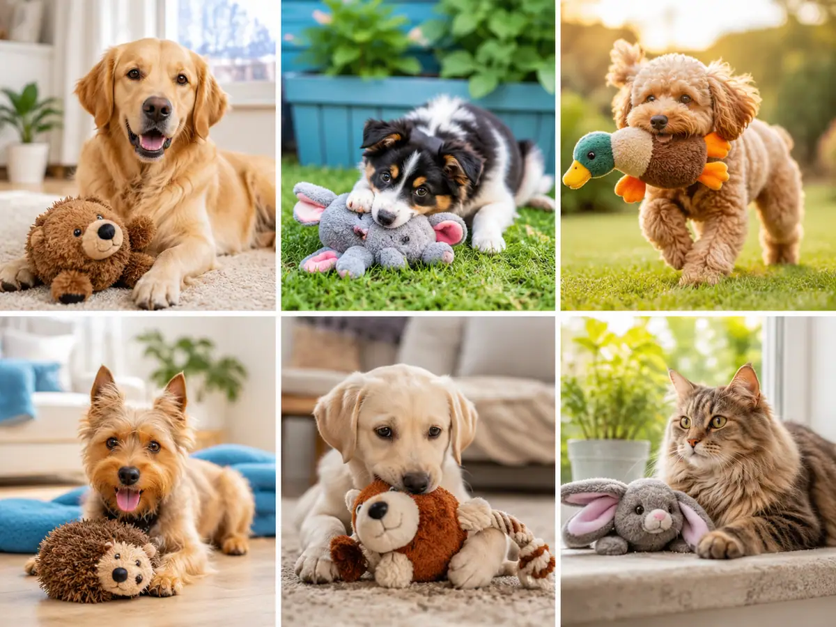 Different Types of Stuffed Dog Toys and When to Use Each
