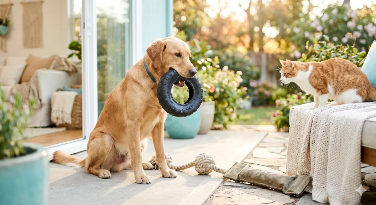 What Makes a Chew Toy "Large Dog Proof"