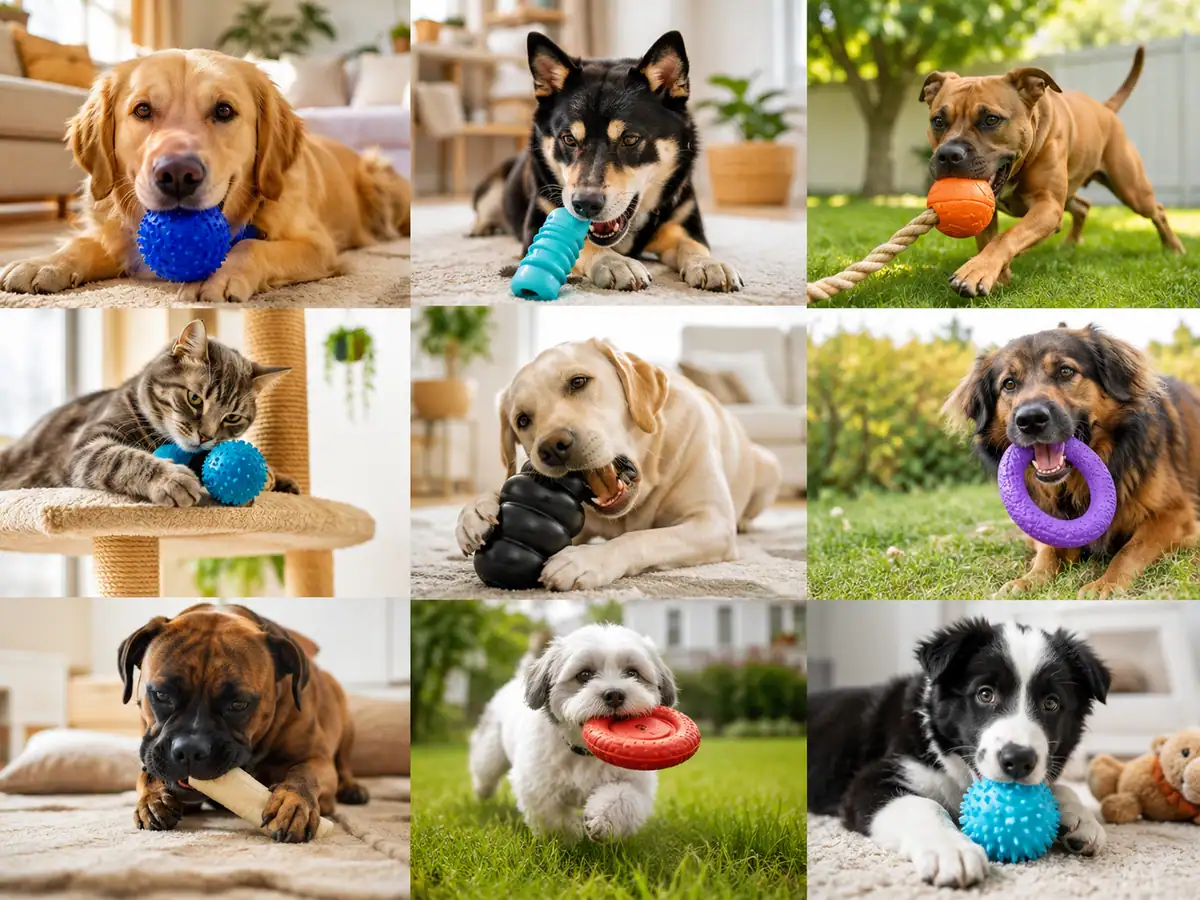Different Types of Tough Dog Toys and When to Use Each