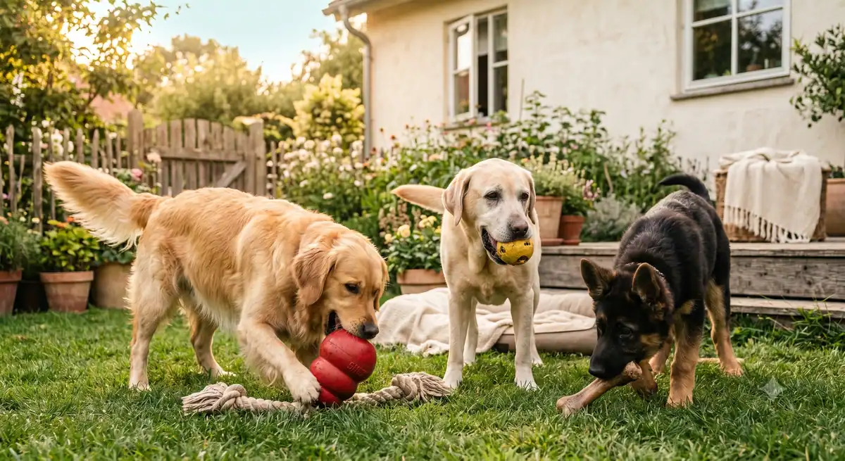 Toys For Large Dogs Across Your Dog's Lifetime