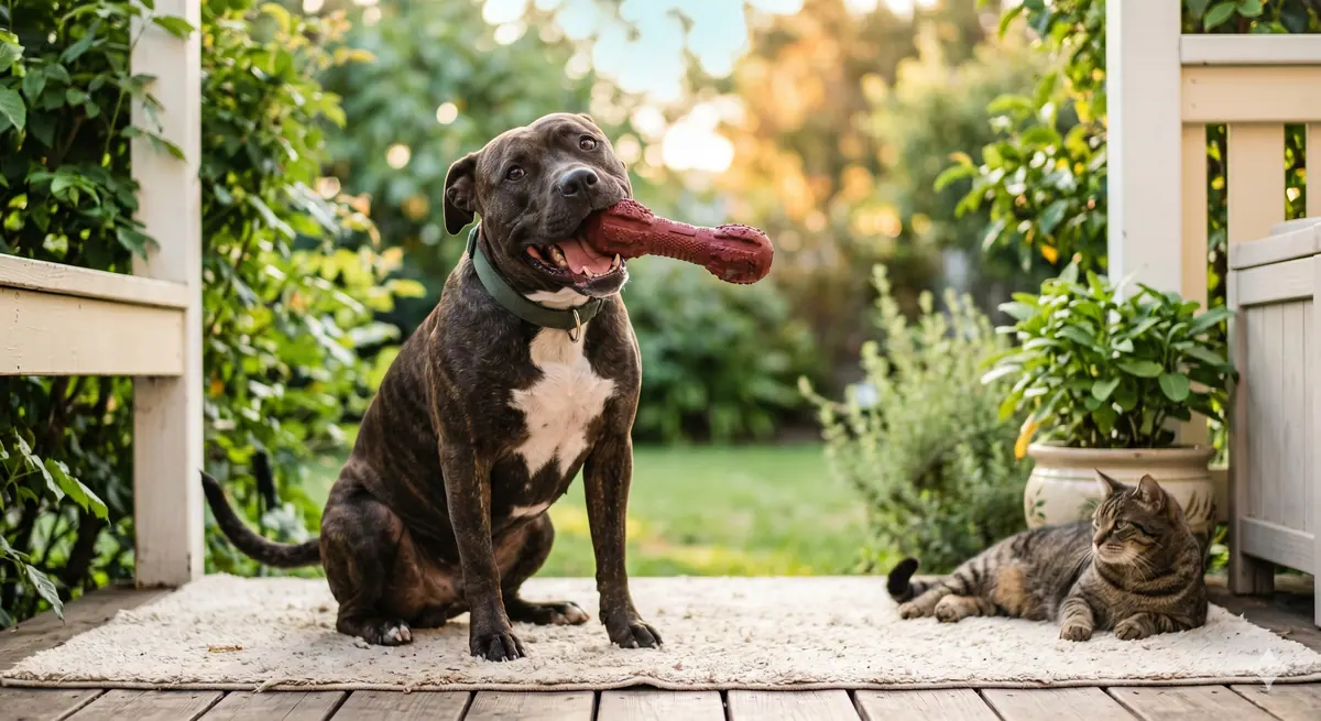 Why Pitbulls Need Extra-Durable Toys
