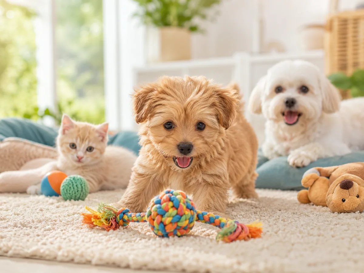 Small dog toy choices suitable for a teacup poodle