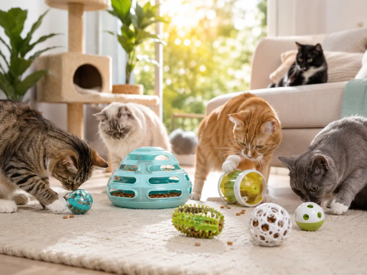 Types of Treat Dispensing Cat Toys Every Cat Owner Should Know