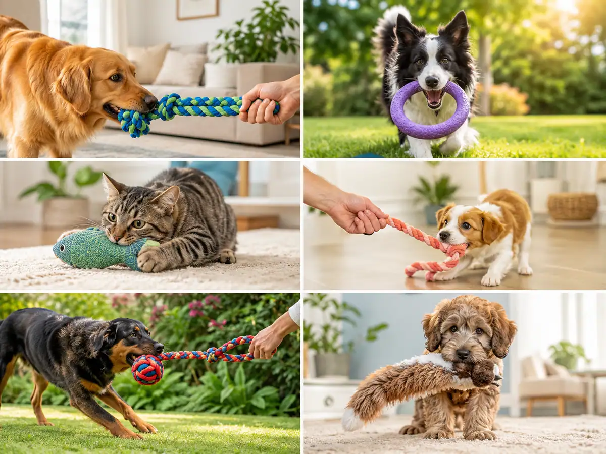 Different Types of Tug Toys For Dogs and When to Use Each