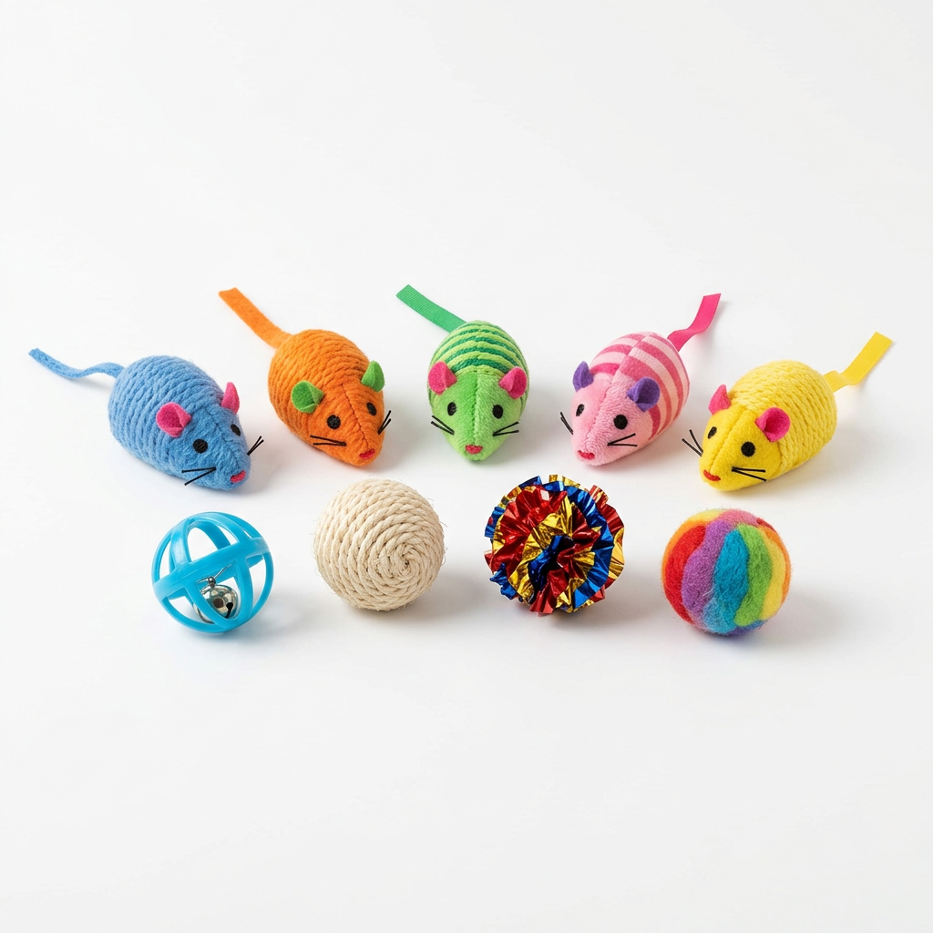 Cat Toy Set (9-piece)